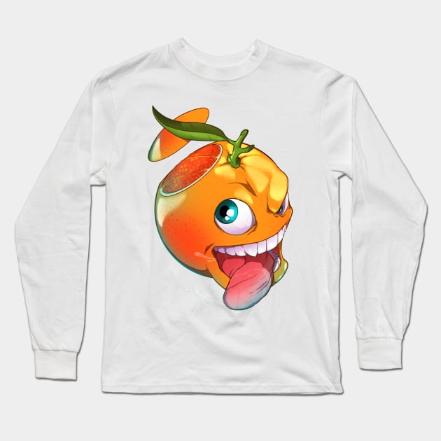 ORNGE Long Sleeve T-Shirt by mankeeboi